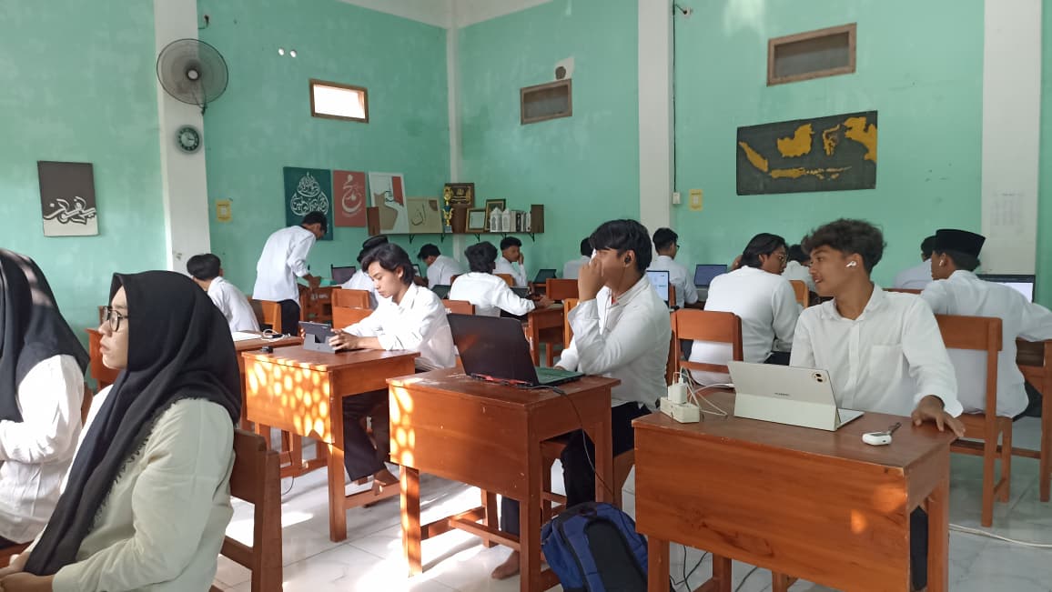 Ujian Kenaikan Level Bahasa Arab Program Kuliah di Al-Azhar Mumtaza